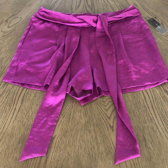 NWT Bisou Bisou Wrap Tie Shorts - Picture 2 of 10